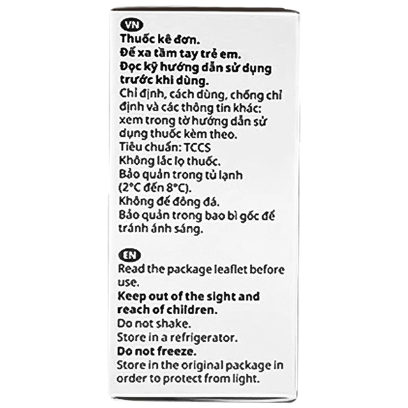 Dung dịch pha dịch truyền Rybrevant 50mg/ml điều trị ung thư phổi lọ 7ml - 3